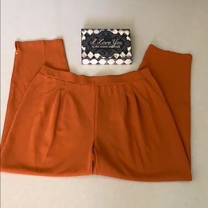 ♥️ MICHAEL KORS XL Orange Styling Loose Fit Pants